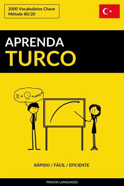 Cover Aprenda Turco: Rapido / Facil / Eficiente: 2000 Vocabularios Chave (eBook, ePUB)