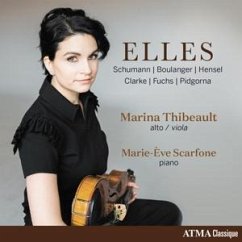 Elles-Works For Viola And Piano - Thibeault,Marina/Scarfone,Marie-Eve
