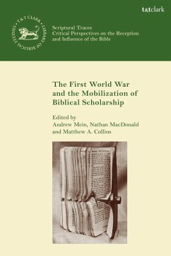 Cover The First World War and the Mobilization of Biblical Scholarship (eBook, PDF)