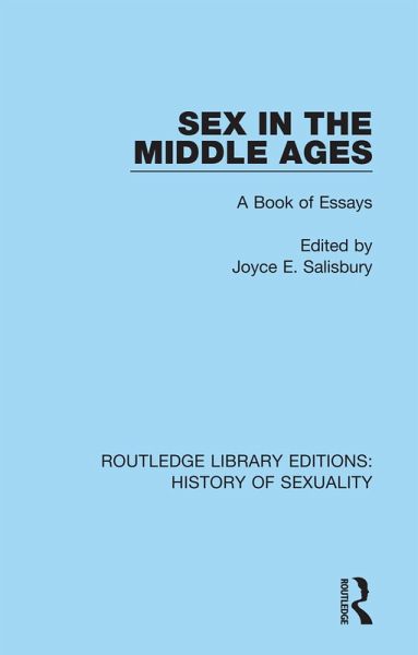 Sex in the Middle Ages (eBook, ePUB)