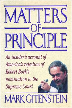 Matters of Principle (eBook, ePUB) - Gitenstein, Mark