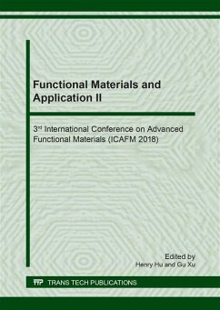 Functional Materials and Application II (eBook, PDF)