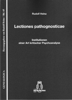 Lectiones pathognosticae - Heinz, Rudolf
