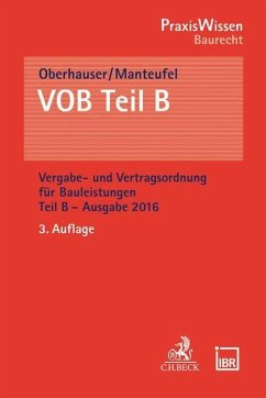 VOB Teil B - Oberhauser, Iris;Manteufel, Thomas