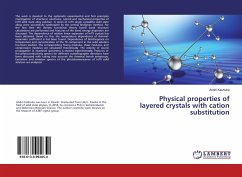 Physical properties of layered crystals with cation substitution