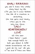 Sad/Heartbroken/Love (eBook, ePUB) - Bild 1