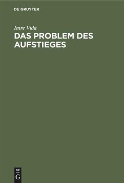 Das Problem des Aufstieges - Vida, Imre