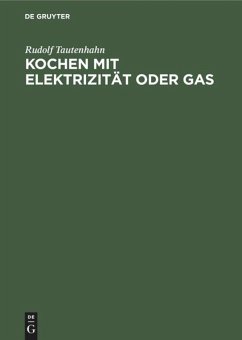 Cover Kochen mit Elektrizität oder Gas