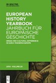 Jahrbuch für Europäische Geschichte / European History Yearbook, Band 20, Dress and Cultural Difference in Early Modern Europe