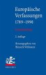 Europäische Verfassungen 1789-1990 - Bild 1