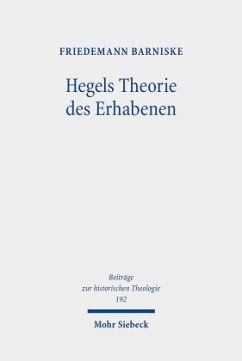 Hegels Theorie des Erhabenen - Barniske, Friedemann