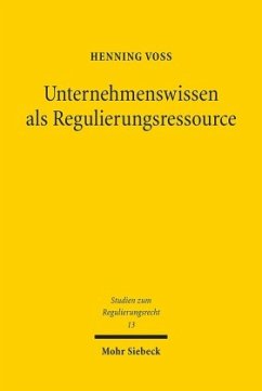 Unternehmenswissen als Regulierungsressource - Voß, Henning