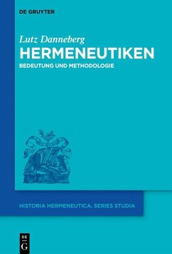 Hermeneutiken (eBook, ePUB) - Danneberg, Lutz