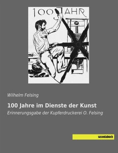 Cover 100 Jahre im Dienste der Kunst