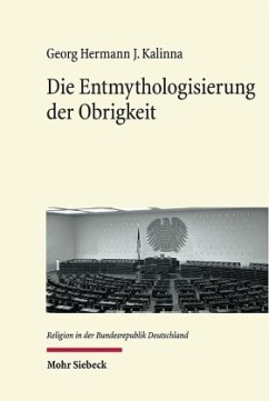 Cover Die Entmythologisierung der Obrigkeit