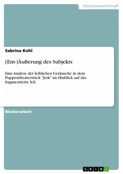 (Ent-)Äußerung des Subjekts - Kohl, Sabrina