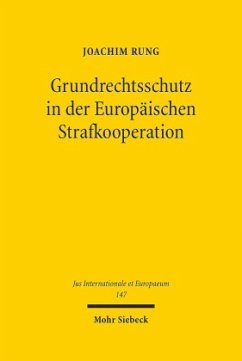 Cover Grundrechtsschutz in der Europäischen Strafkooperation
