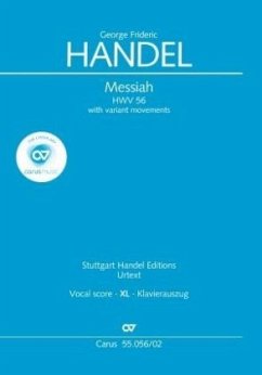 Messiah (Klavierauszug XL englisch) - Händel, Georg Friedrich