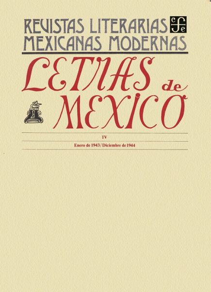 Letras de México IV, enero de 1943-diciembre de 1944 (eBook, PDF)