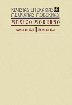 México moderno I, agosto de 1920-enero de 1921 (eBook, PDF) - Autores, Varios