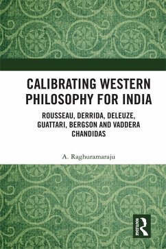 Cover Calibrating Western Philosophy for India (eBook, PDF)