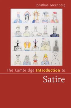 Cambridge Introduction to Satire (eBook, PDF) - Greenberg, Jonathan