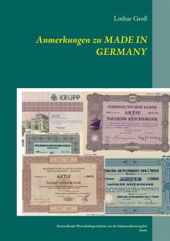 Anmerkungen zu Made in Germany (eBook, ePUB) - Groß, Lothar