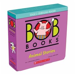 Bob Books - Animal Stories Box Set Phonics, Ages 4 and Up, Kindergarten (Stage 2: Emerging Reader) - Maslen Kertell, Lynn