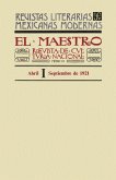 El Maestro. Revista de cultura nacional I, abril-septiembre de 1921 (eBook, PDF)