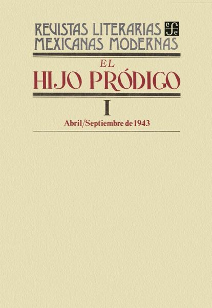 El hijo pródigo I, abril-septiembre de 1943 (eBook, PDF)