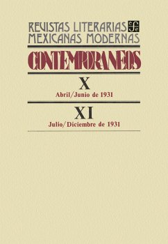 Contemporáneos X, abril-junio de 1931 - XI, julio-diciembre de 1931 (eBook, PDF) - Autores, Varios