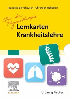 Lernkarten Krankheitslehre für die Physiotherapie - Bernshausen, Jaqueline;Röbbelen, Christoph