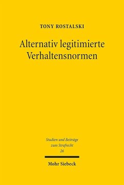 Cover Alternativ legitimierte Verhaltensnormen
