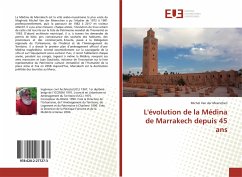 Cover L'évolution de la Médina de Marrakech depuis 45 ans
