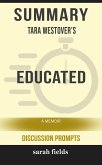 Summary of Educated: A Memoir by Tara Westover (Discussion Prompts) (eBook, ePUB)