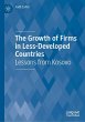 The Growth of Firms in Less-Developed... - Bild 1
