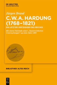 Clemens Wilhelm Adolph Hardung (1768-1821) - Brand, Jürgen