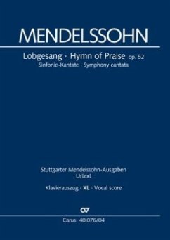 Lobgesang (Klavierauszug XL) - Mendelssohn Bartholdy, Felix