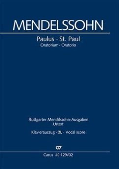 Paulus (Klavierauszug deutsch/englisch XL) - Mendelssohn Bartholdy, Felix