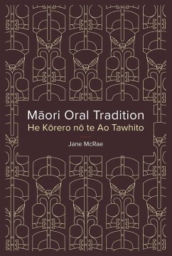 Maori Oral Tradition (eBook, ePUB) - McRae, Jane