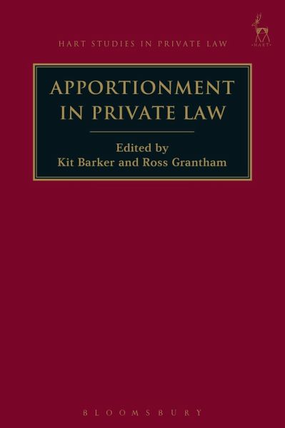 Apportionment in Private Law (eBook, PDF) Apportionment in Private Law (eBook, PDF)