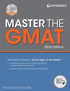 Cover Master the GMAT, 22nd Edition (eBook, ePUB)