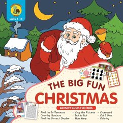 The Big Fun Christmas Activity Book for Kids Ages 4-8 - Talking Turtle Books