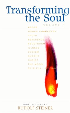 Transforming The Soul: Volume 1 (eBook, ePUB) - Steiner, Rudolf