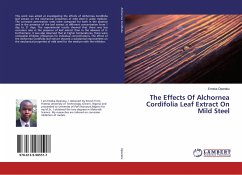 The Effects Of Alchornea Cordifolia Leaf Extract On Mild Steel - Oparaku, Emeka