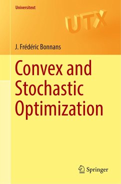 Convex and Stochastic Optimization - Bonnans, J. Frédéric