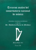 Terceros Anales Del Conservatorio Nacional De Música (eBook, ePUB)