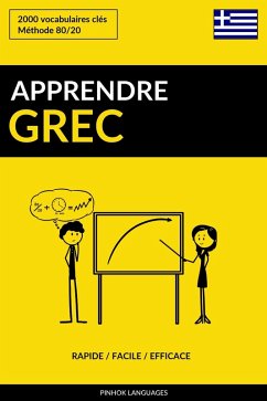 Cover Apprendre le grec: Rapide / Facile / Efficace: 2000 vocabulaires cles (eBook, ePUB)