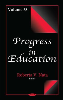 Cover Progress in Education. Volume 53 (eBook, PDF)