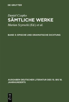 Epische und dramatische Dichtung (eBook, PDF)